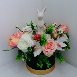 Flower box stroik świąteczny wielkanocny Wielkanoc pisanki