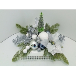 Stroik świąteczny, bożonarodzeniowy, dekoracja choinka /250