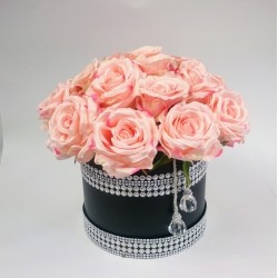Flower box ekskluzywny XXL, róże