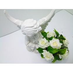 Aniołek róże stroik dekoracja na grób dziecka /485