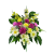 Dalie gladiole róże stroik XXL na grób cmentarz. Kwiaty na nagrobek /194