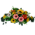 Stroik na grób, cmentarz, kwiaty polne maki słoneczniki koszyk/755