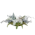 Stroik świąteczny, bożonarodzeniowy, dekoracja choinka, sowa,  stroik na Boże Narodzenie /793