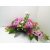Stroik + bukiet do wazonu komplet na cmentarz chryzantemy gladiole róże frezje /559
