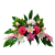 Stroik na grób cmentarz  chryzantemy, lilie, róże gladiole /343