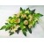 Stroik na grób cmentarz - zielone chryzantemy, gladiole /824