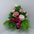 Stroik + bukiet do wazonu na grób cmentarz róże gladiole /570