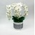 Flower box ekskluzywny XXL, storczyki lateksowe /726